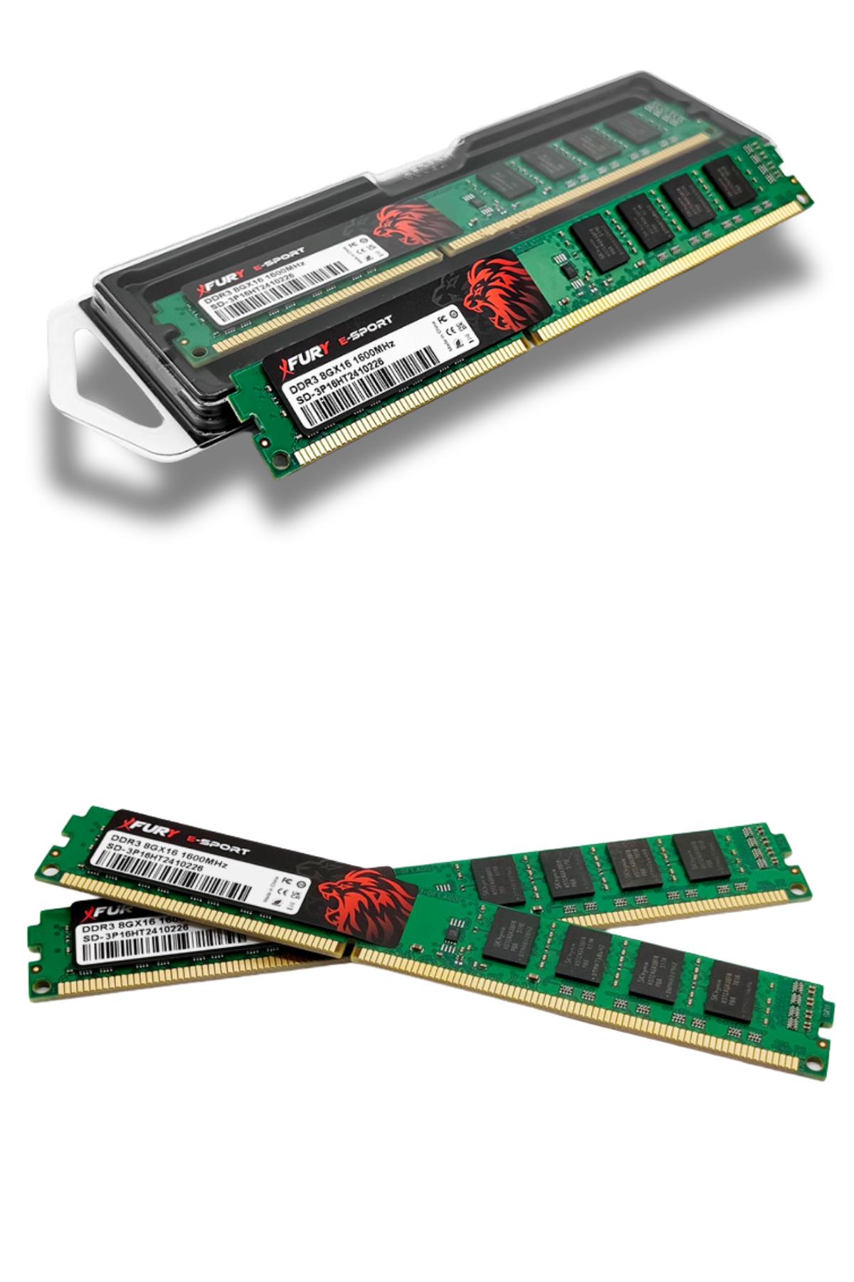 FURY%20E-SPORT%20DDR3%208Gb%201600Mhz%20Masaüstü%20Ram%20Bellek