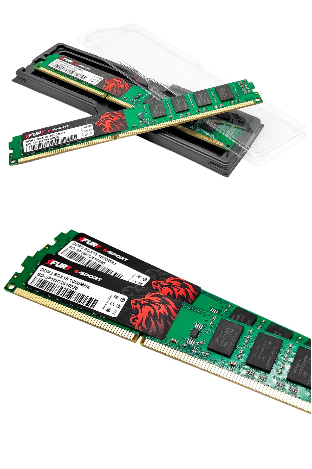 FURY%20E-SPORT%20DDR3%208Gb%201600Mhz%20Masaüstü%20Ram%20Bellek