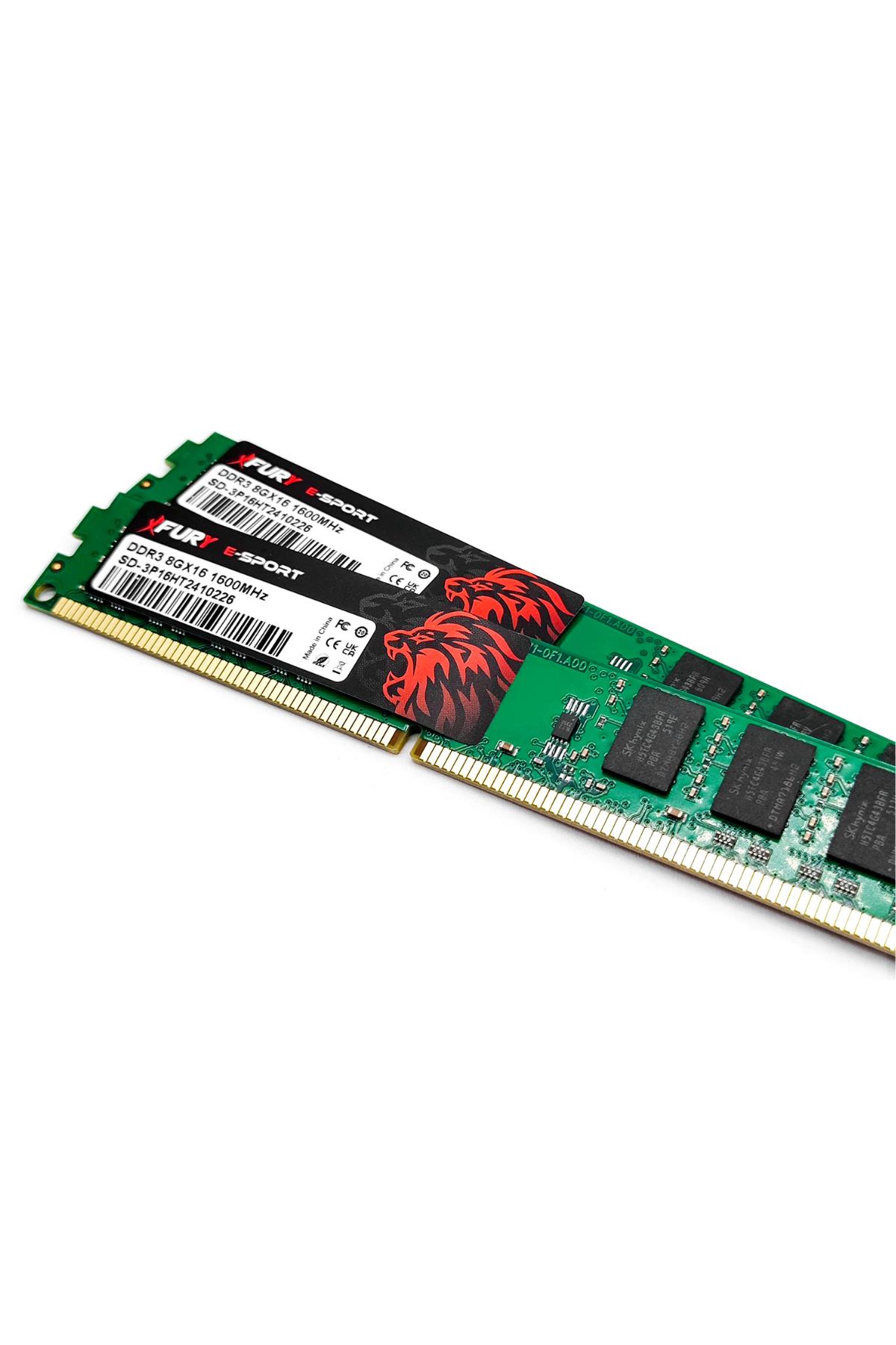 FURY%20E-SPORT%20DDR3%208Gb%201600Mhz%20Masaüstü%20Ram%20Bellek