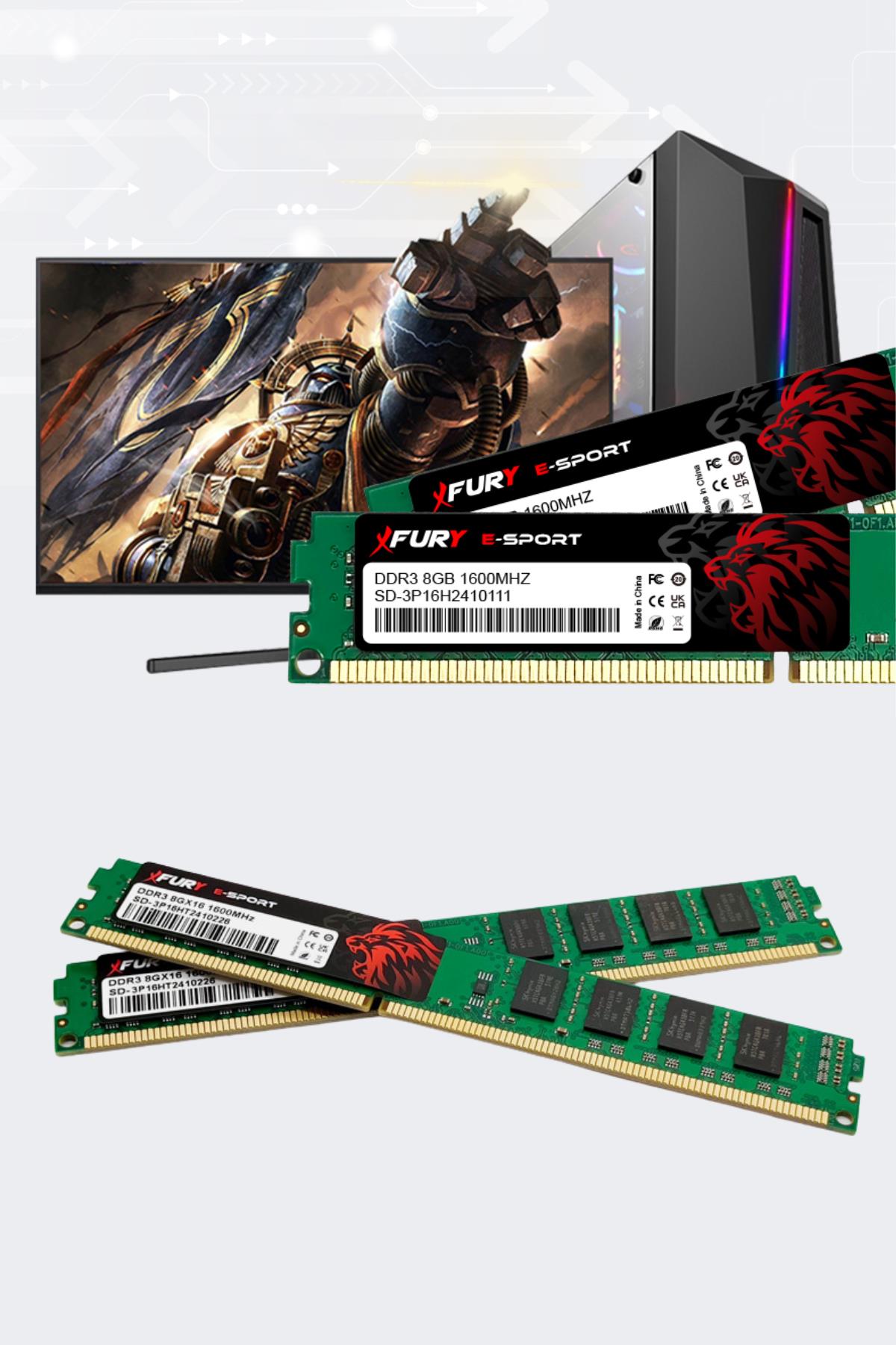 FURY%20E-SPORT%20DDR3%208Gb%201600Mhz%20Masaüstü%20Ram%20Bellek%201x8GB