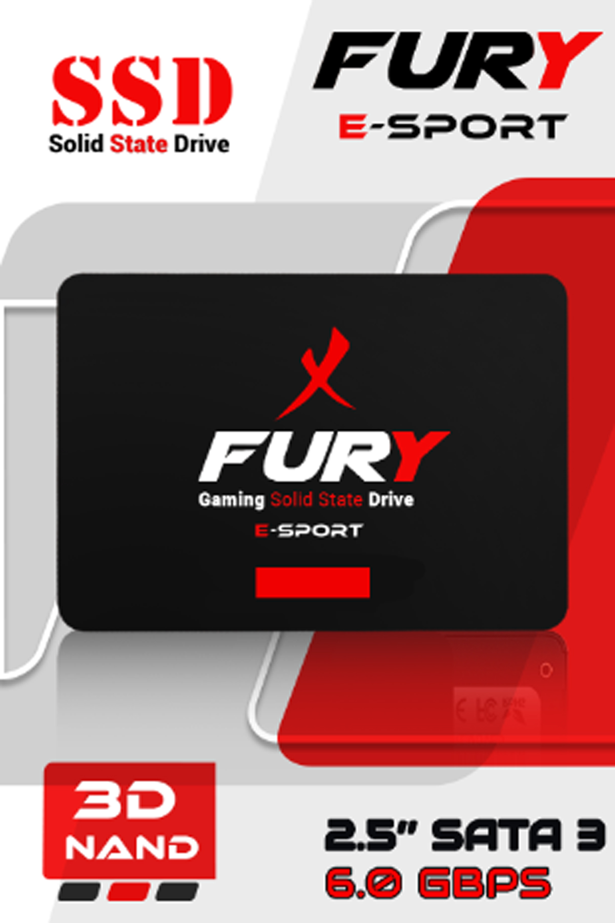 FURY%20E-Sport%20128%20GB%20550%20MB%20500%20MB/s%20Sata3%202.5’’%20Gaming%20SSD