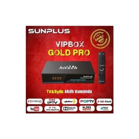 Sunplus Vipbox Gold Pro Full HD Uydu Alıcısı