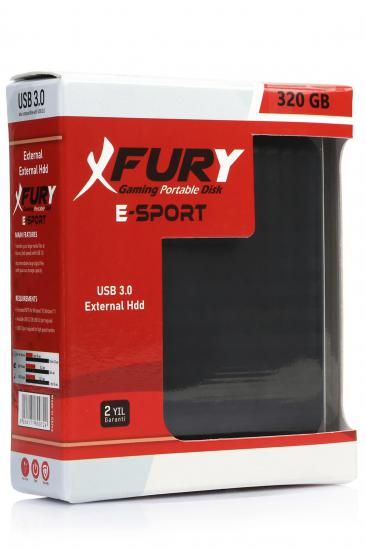 FURY E-sport 320 Gb Harici Disk - Taşınabilir Disk - Taşınabilir Harddisk s320